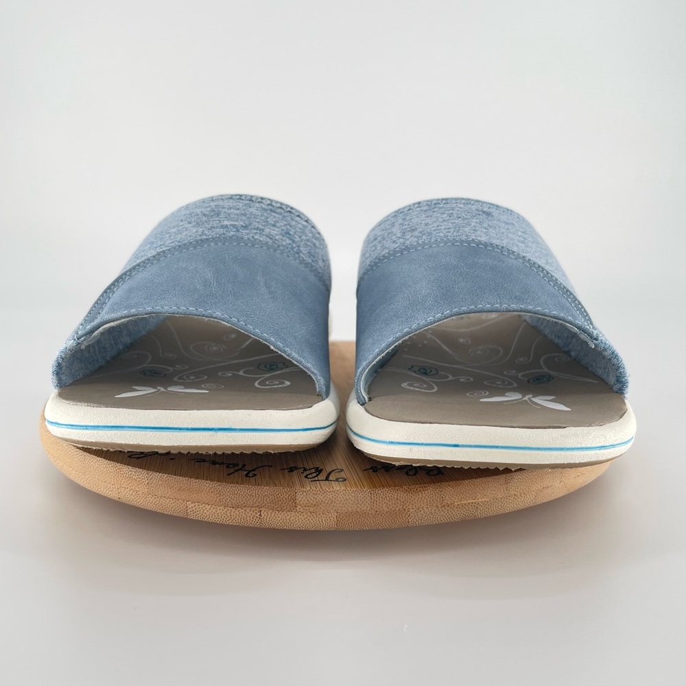 Ingaro Sport Sunset Sandals Women Size 8 Blue Cushion Slip-on Slides - Picture 2 of 16